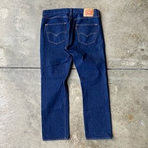Levi’s 501 denim jeans button fly red tab 34/30 straight